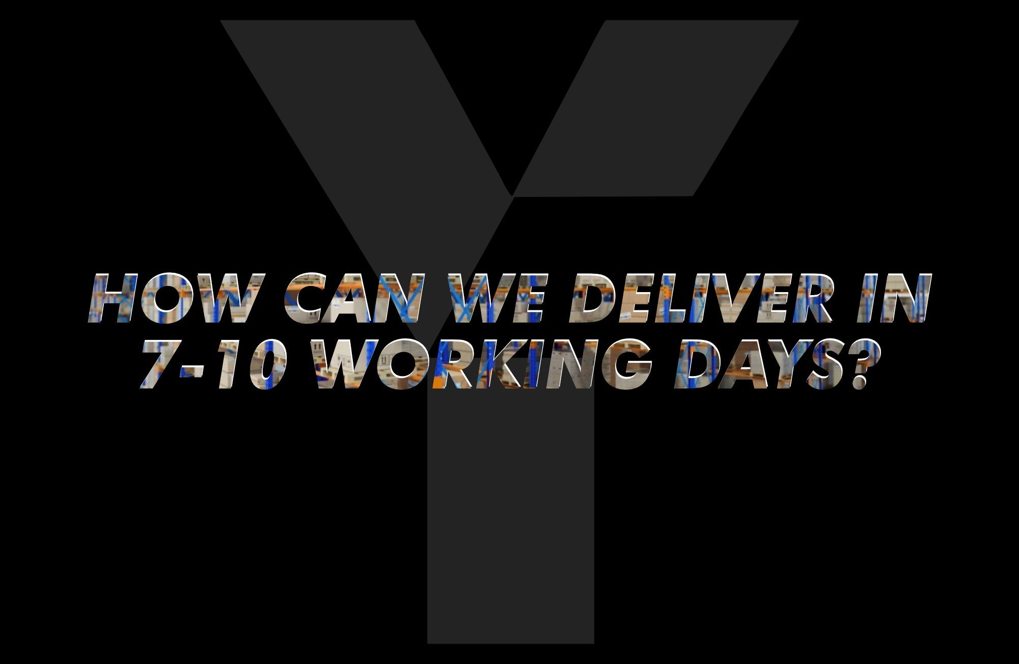 Our ENVO2.1 Fulfilment Process