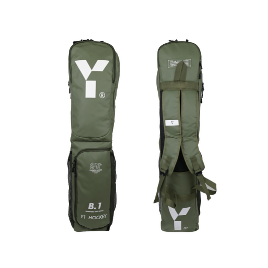 B.1 Stick Bag - Army Green/White