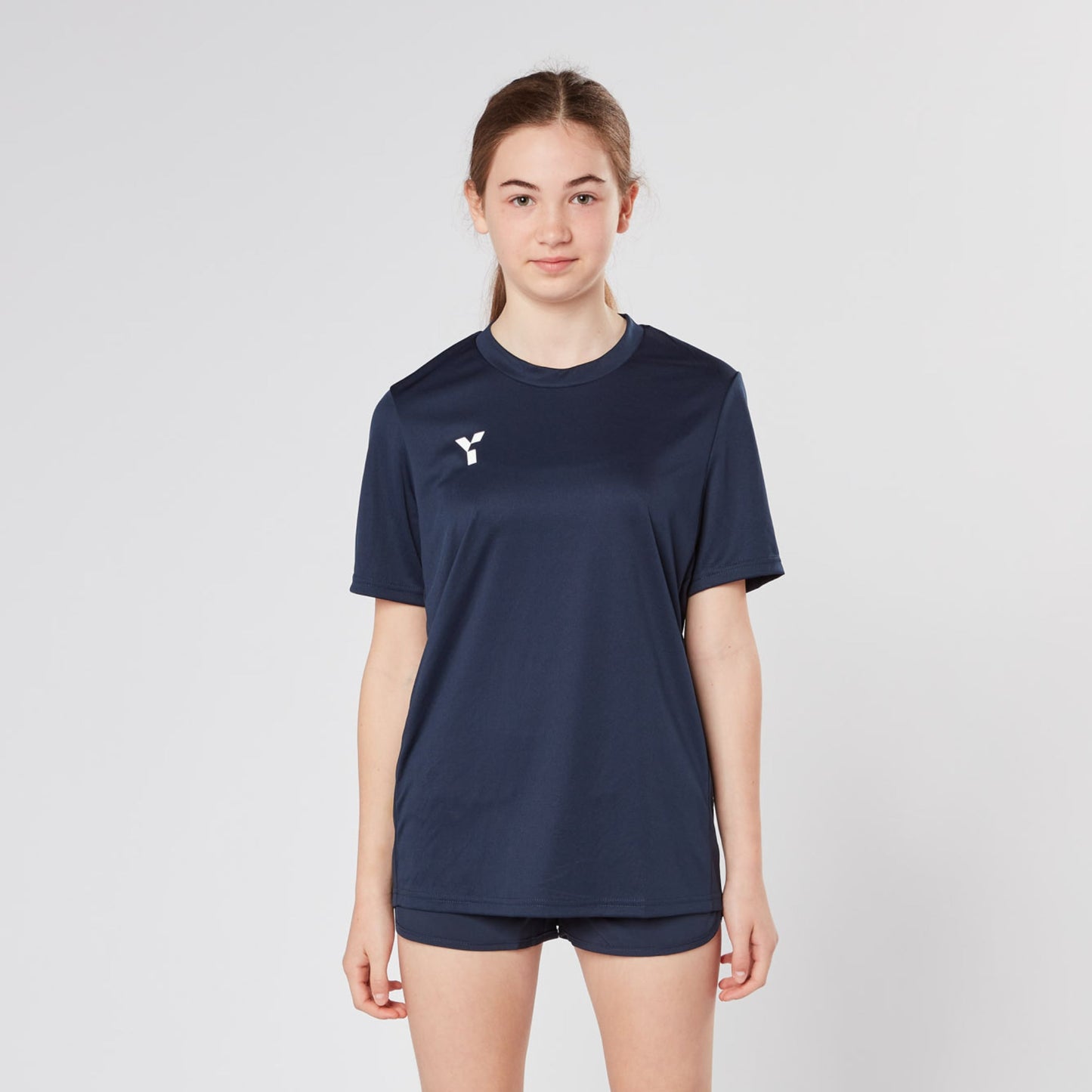 Short Sleeve Training Top Junior Unisex White