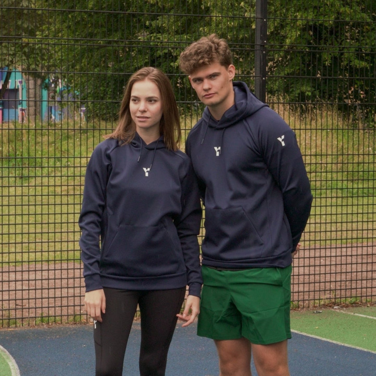 Performance Hoody Unisex Red