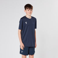 Short Sleeve Training Top Junior Unisex Black