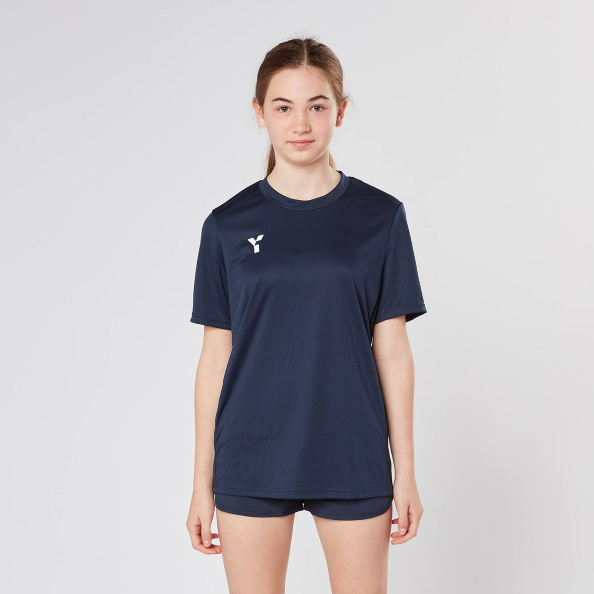 Short Sleeve Training Top Junior Unisex Black