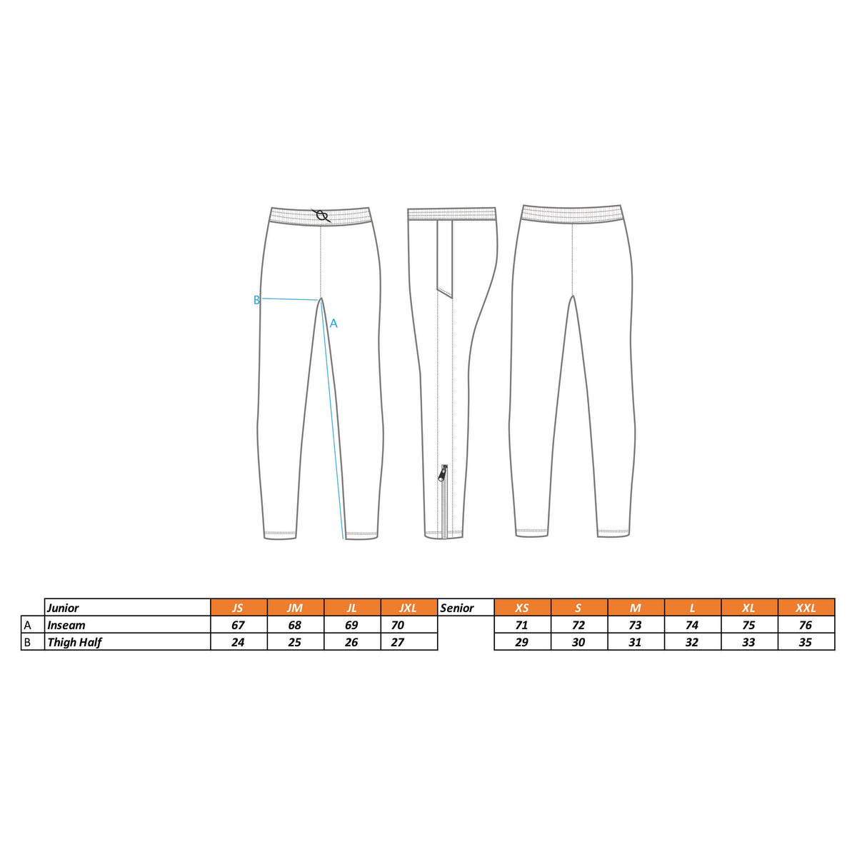 Tracksuit Bottoms Junior Unisex Black