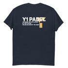Y1 Padel Unisex Tee (Navy)