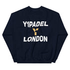 Y1 Padel London Unisex Sweatshirt (Navy)