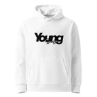 Young Sports Organic Cotton Hoodie - White