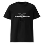 Reinvent The Game Organic Cotton Tee - Black
