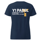 Y1 Padel Women's Softstyle Tee (Navy)